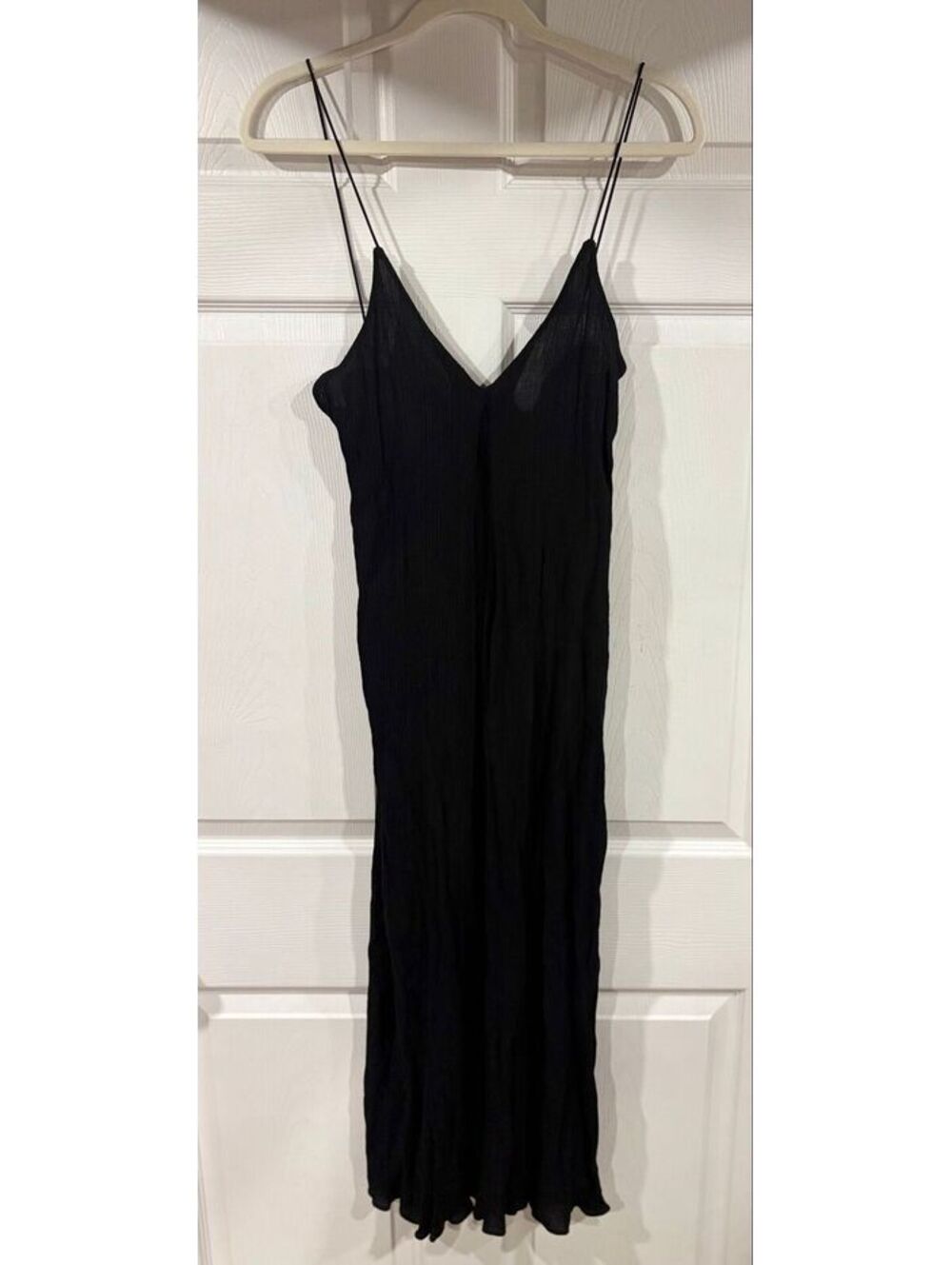 #237 Zara Home black maxi dress